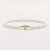 Elegant Simple Style Letter Heart Shape 304 Stainless Steel Artificial Pearl Bracelets In Bulk