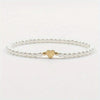 Elegant Simple Style Letter Heart Shape 304 Stainless Steel Artificial Pearl Bracelets In Bulk