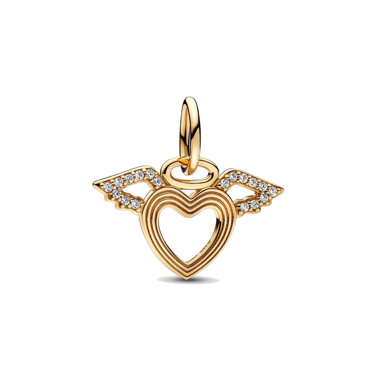 Elegant Simple Style Letter Heart Shape Copper Plating Inlay Zircon Jewelry Accessories