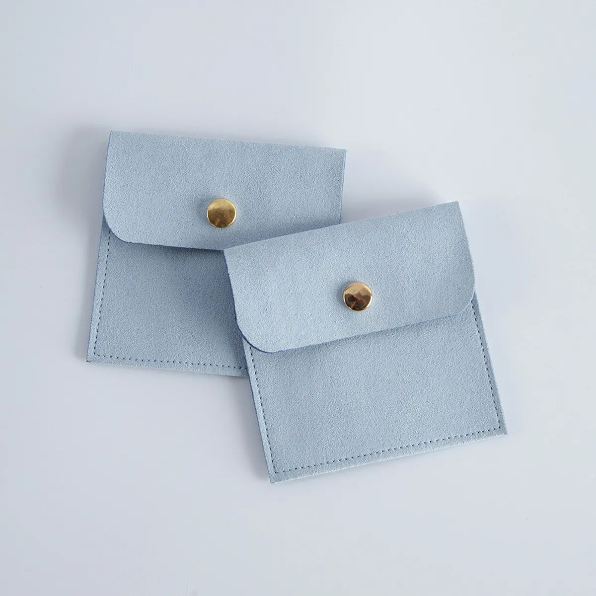 Elegant Simple Style Solid Color Flannel Jewelry Packaging Bags