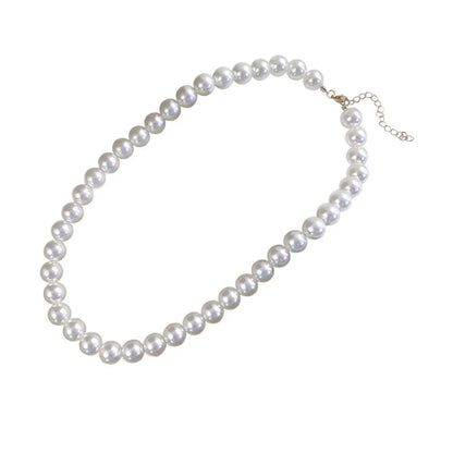 Elegant Simple Style Solid Color Artificial Pearls Imitation Pearl Wholesale Necklace