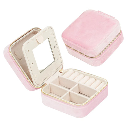 Elegant Simple Style Solid Color Jewelry Boxes