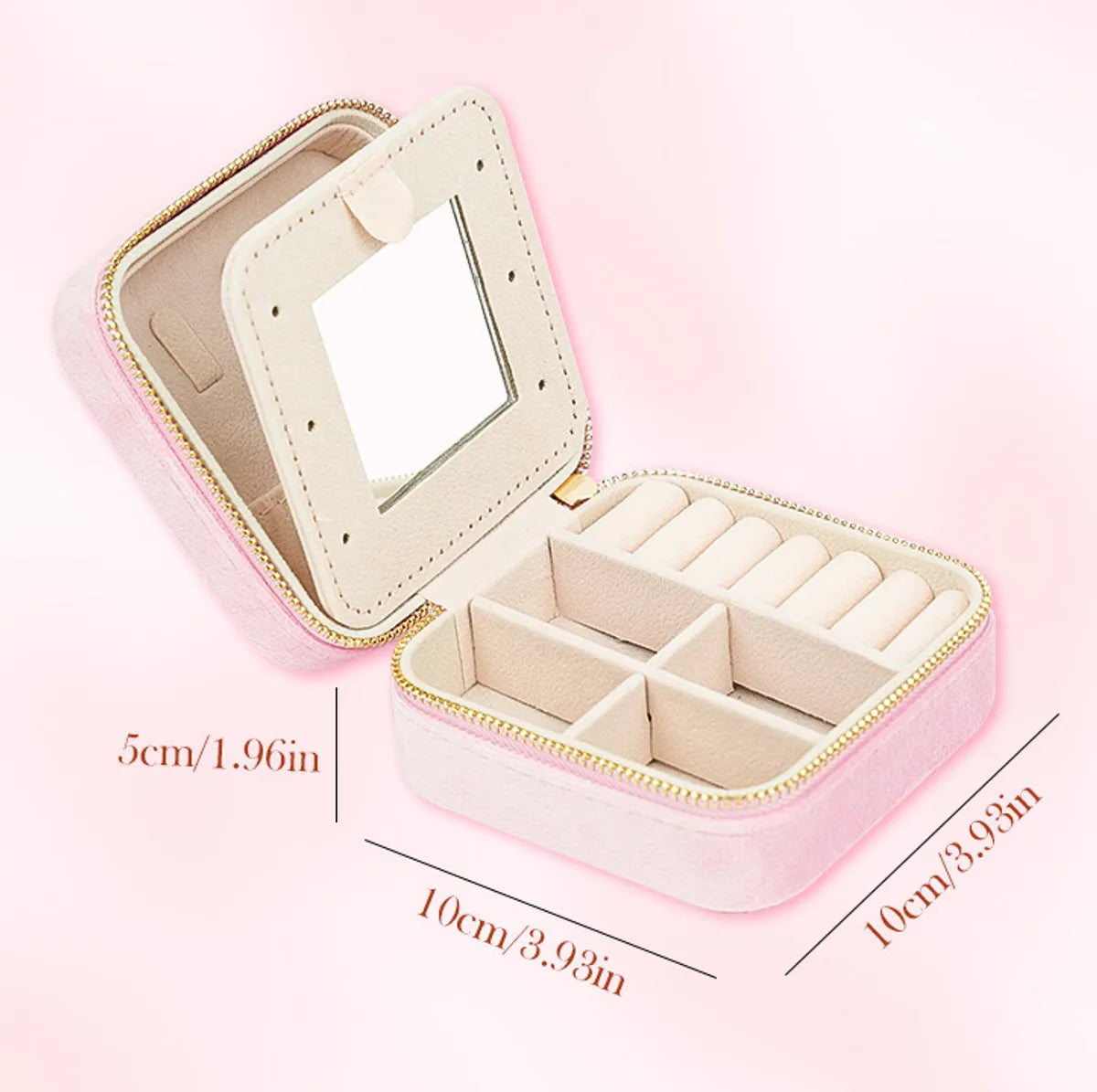 Elegant Simple Style Solid Color Jewelry Boxes