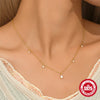 Elegant Simple Style Streetwear Geometric Sterling Silver Plating Zircon Women'S Jewelry Set