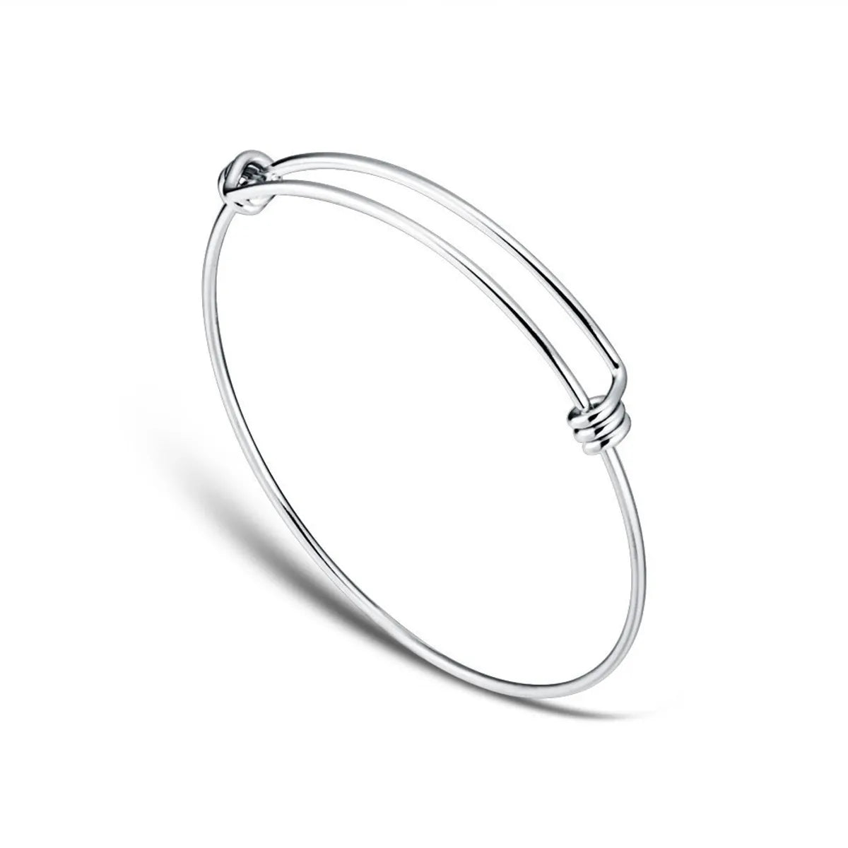 Elegant Solid Color 316L Stainless Steel  Bangle In Bulk