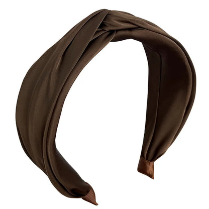 Elegant Solid Color Cloth Hair Band