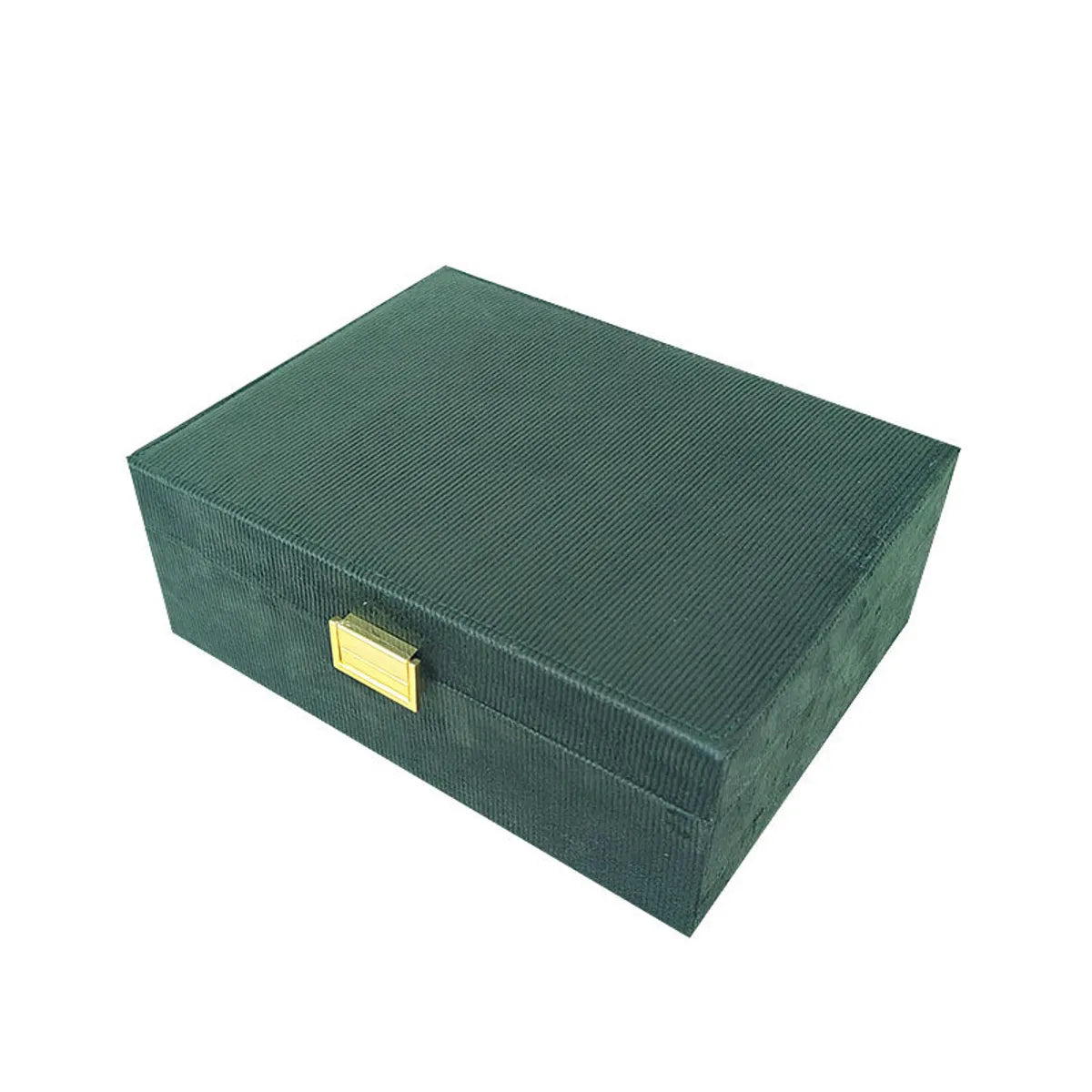 Elegant Solid Color Flannel Jewelry Boxes