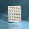 Elegant Solid Color Flannel Patchwork Jewelry Rack