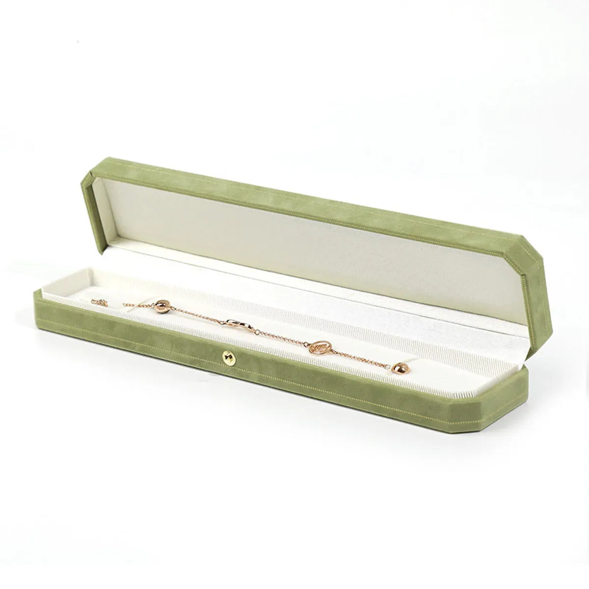 Elegant Solid Color Flannel Wholesale Jewelry Boxes