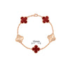 Elegant Solid Color Flower Alloy Wholesale Bracelets