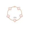 Elegant Solid Color Flower Alloy Wholesale Bracelets