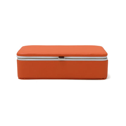 Elegant Solid Color Pu Leather Jewelry Boxes