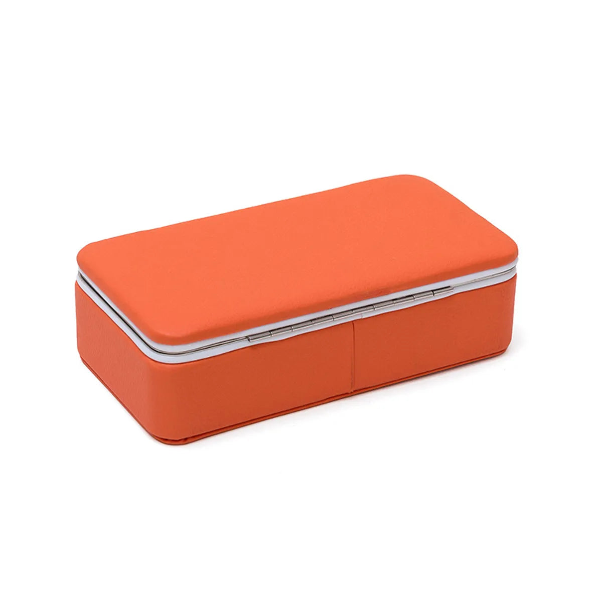 Elegant Solid Color Pu Leather Jewelry Boxes