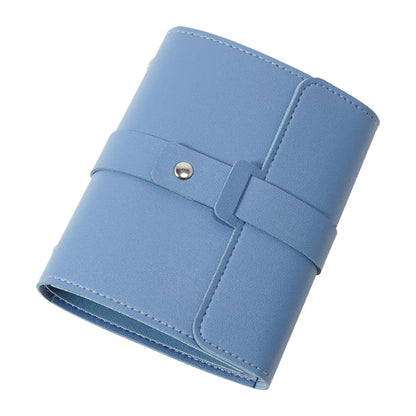 Elegant Solid Color Pu Leather Jewelry Packaging Bags