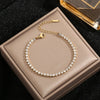 Elegant Solid Color Stainless Steel Plating 18k Gold Plated Bracelets