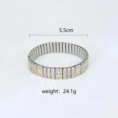 Elegant Star 304 Stainless Steel Bangle In Bulk