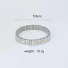 Elegant Star 304 Stainless Steel Bangle In Bulk