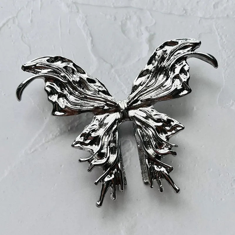 Elegant Streetwear Butterfly Alloy Plating Hair Clip