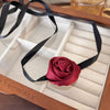 Elegant Streetwear Flower Cloth Wholesale Choker