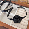 Elegant Streetwear Flower Cloth Wholesale Choker