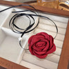 Elegant Streetwear Flower Cloth Wholesale Choker