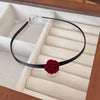 Elegant Streetwear Flower Cloth Wholesale Choker