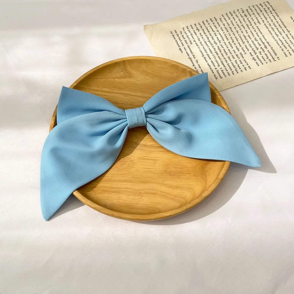 Elegant Sweet Bow Knot Cloth Hair Clip 1 Piece