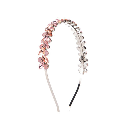 Elegant Sweet Classic Style Irregular Metal Inlay Rhinestones Hair Band