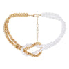 Elegant Sweet Classic Style Round Oval Imitation Pearl Alloy Plastic Wholesale Choker