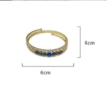 Elegant Sweet Color Block Copper Zircon Bracelets In Bulk