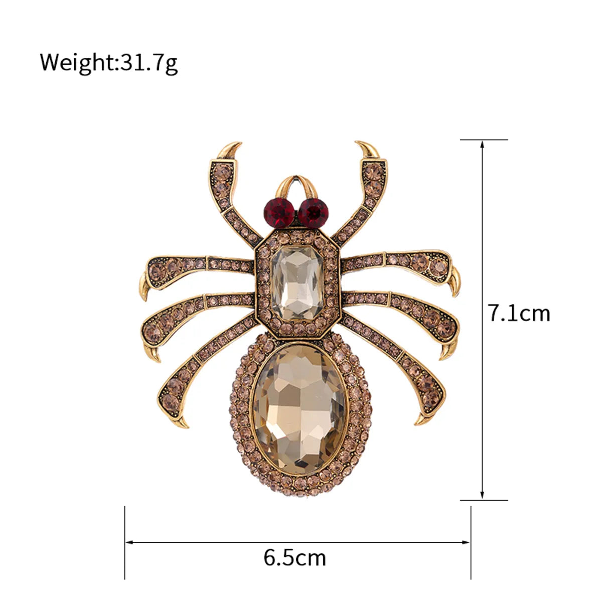 Elegant Sweet Cool Style Animal Flower Alloy Rhinestones Unisex Brooches