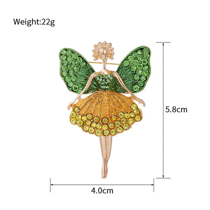 Elegant Sweet Cool Style Animal Flower Alloy Rhinestones Unisex Brooches