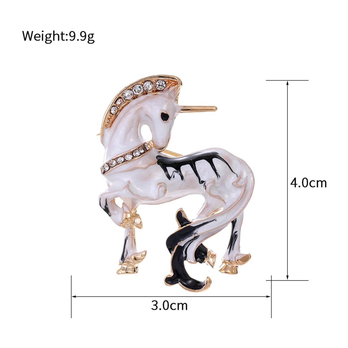 Elegant Sweet Cool Style Animal Flower Alloy Rhinestones Unisex Brooches