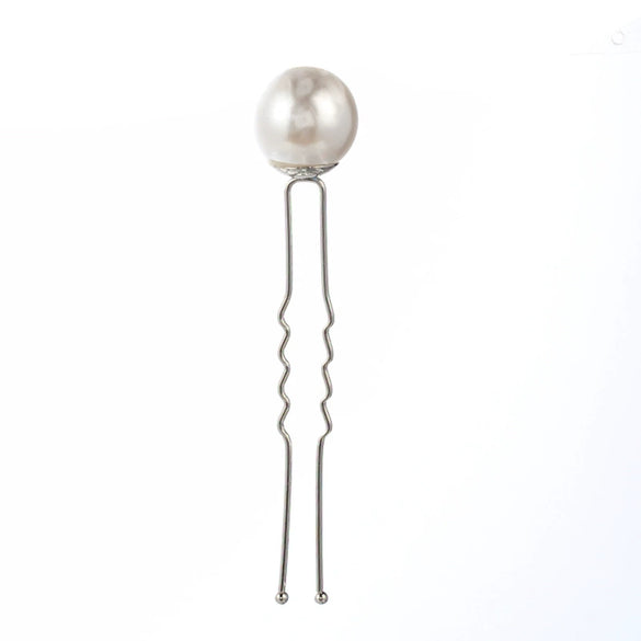 Elegant Ushaped Pearl Hairpin For Women And Girls Hairfriendly Accessory For Everyday Hairstyles