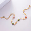 Elegant Vacation Classic Style Cross Chrysanthemum 304 Stainless Steel Bracelets In Bulk
