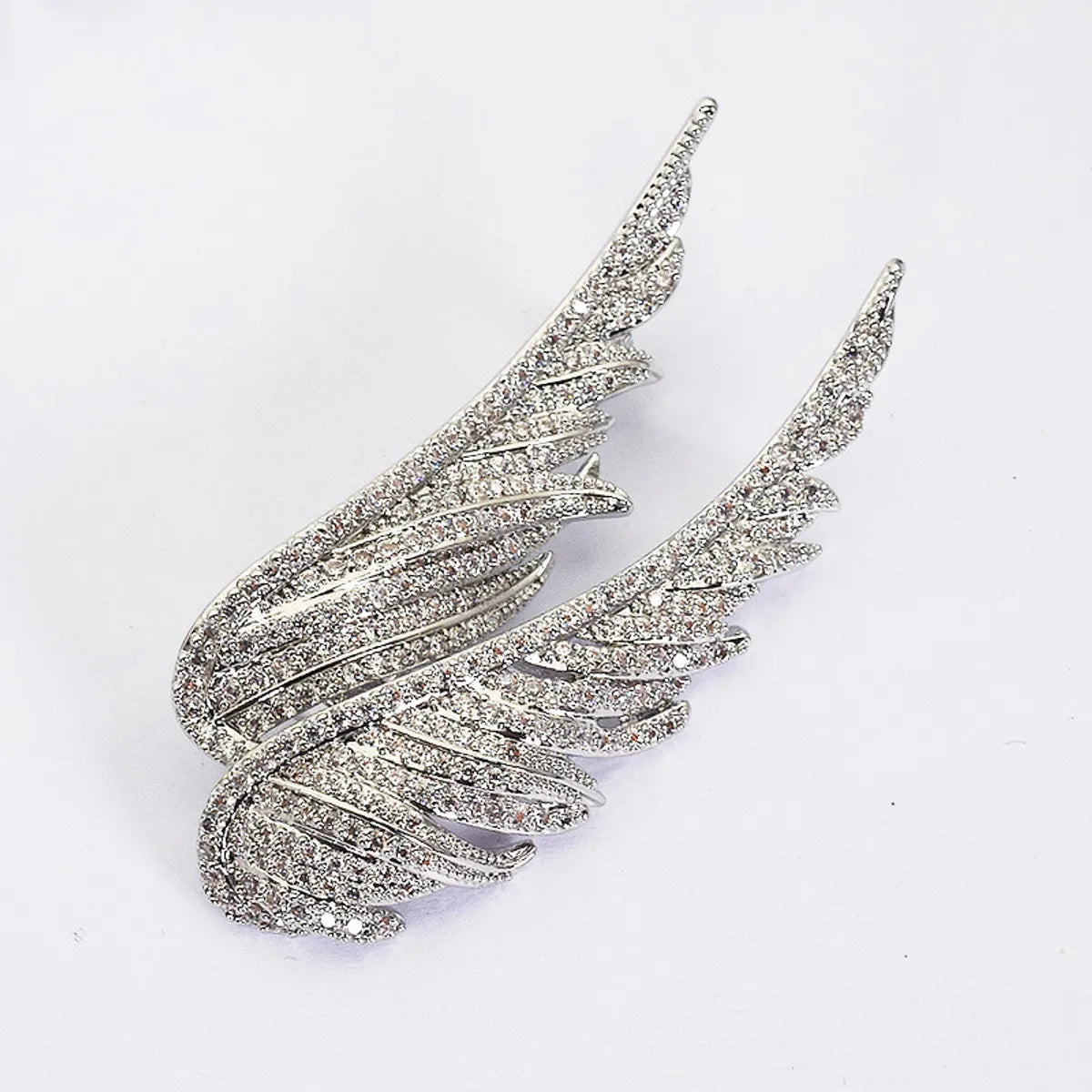 Elegant Wings Alloy Inlay Rhinestones Women'S Brooches