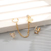 Elegant Women's Alloy Butterfly Ear Clip Set