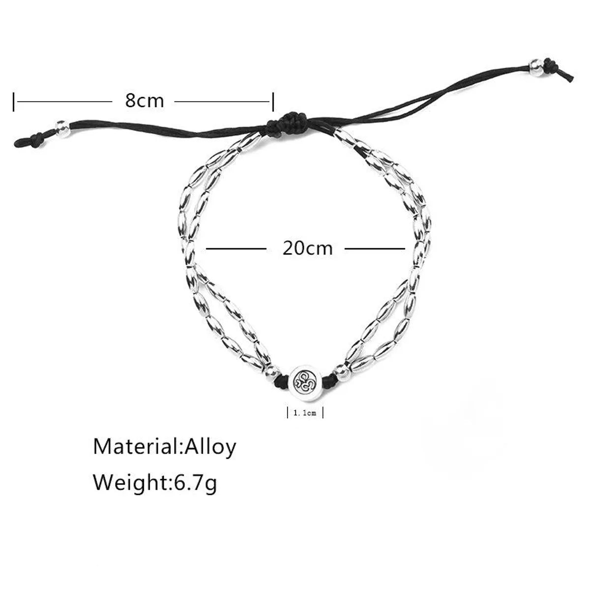 Ethnic Style Geometric No Inlaid Unisex Anklet