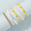 Ethnic Style Bracelet Set Alloy Pearl Creative Bracelet Wholesale