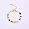 Ethnic Style Classic Style Artistic Eye 304 Stainless Steel Gold Plated Bracelets In Bulk