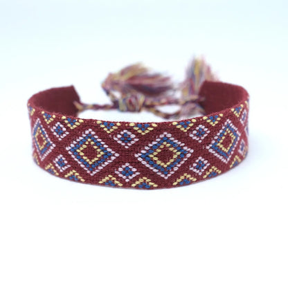 Ethnic Style Classic Style Geometric Polyester Wholesale Bracelets