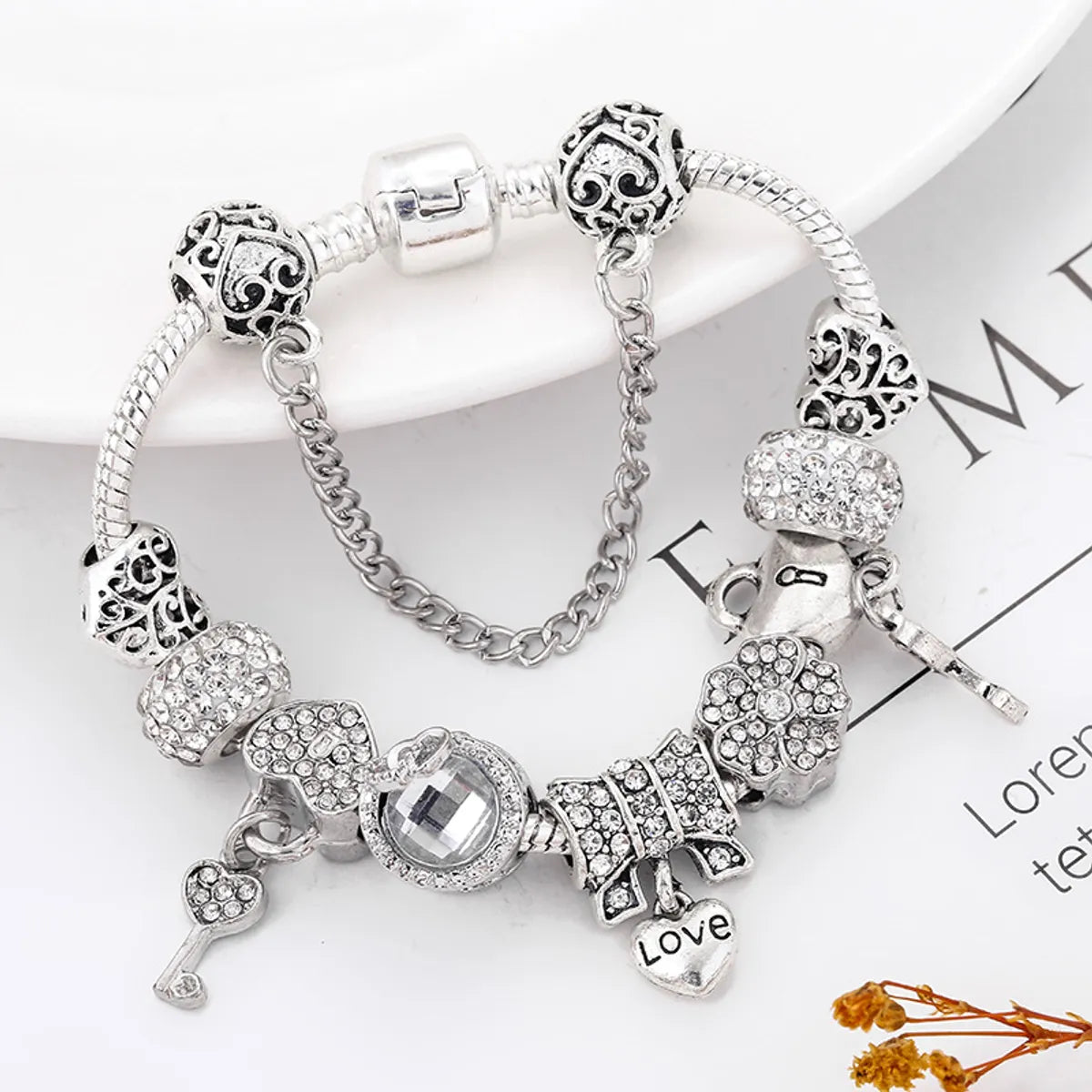 Ethnic Style Constellation Copper Zinc Alloy Rhinestones Bracelets In Bulk