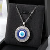 Ethnic Style Devil'S Eye  Alloy Inlay Rhinestones Unisex Pendant Necklace