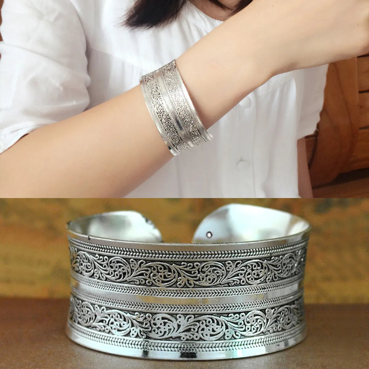 Ethnic Style Elephant Alloy Plating Women'S Bangle 1 Piece