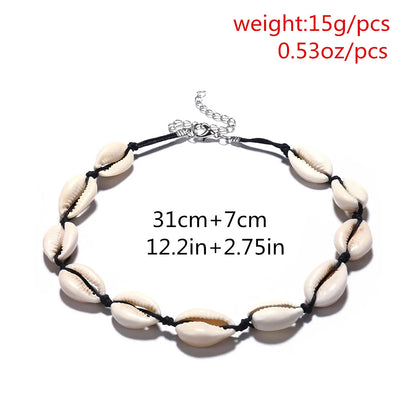 Ethnic Style Geometric Alloy Shell Women'S Choker