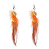 Ethnic Style Geometric Feather Women'S Drop Earrings 1 Pair