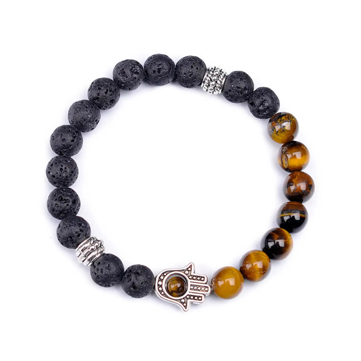 Ethnic Style Geometric Natural Stone Beaded Bracelets