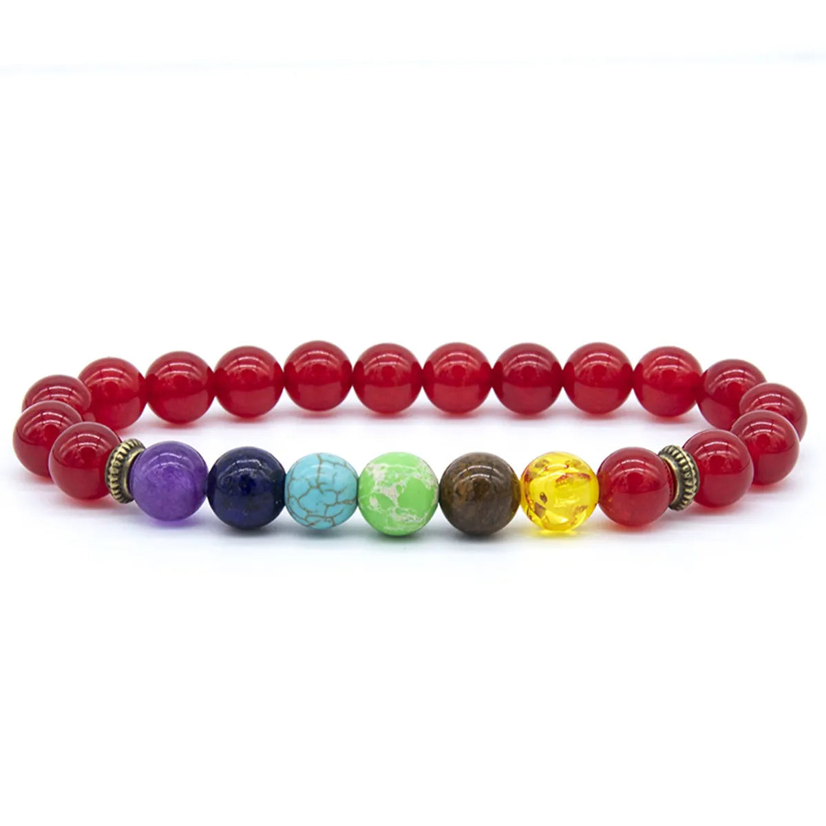 Ethnic Style Geometric Natural Stone Beaded Bracelets