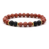 Ethnic Style Geometric Natural Stone Beaded Bracelets