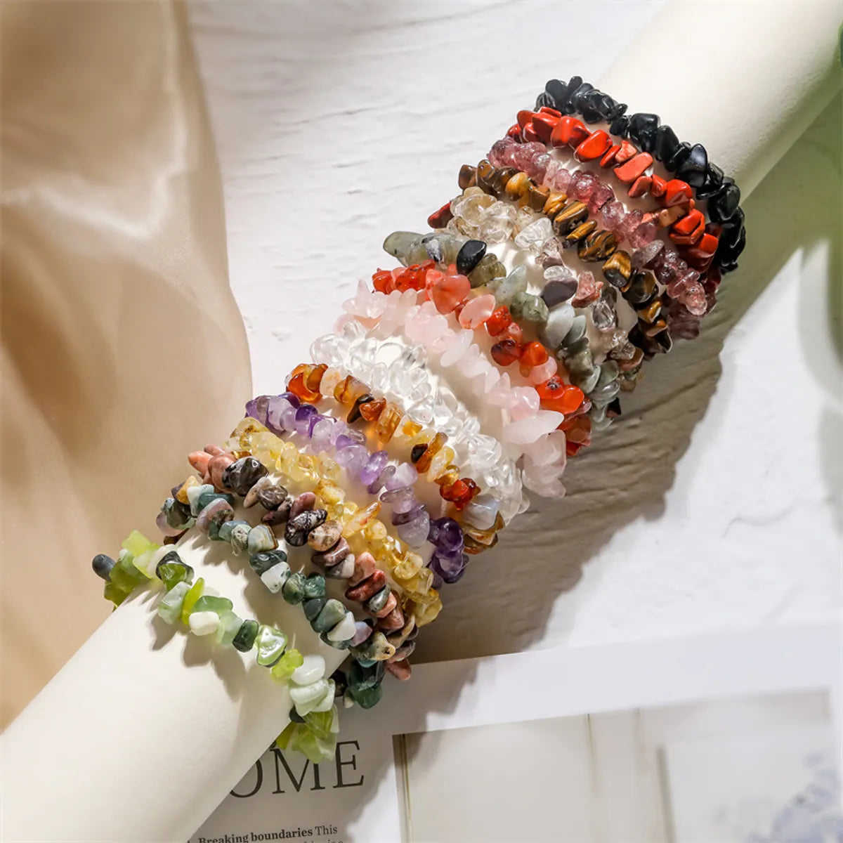 Ethnic Style Geometric Natural Stone Wholesale Bracelets